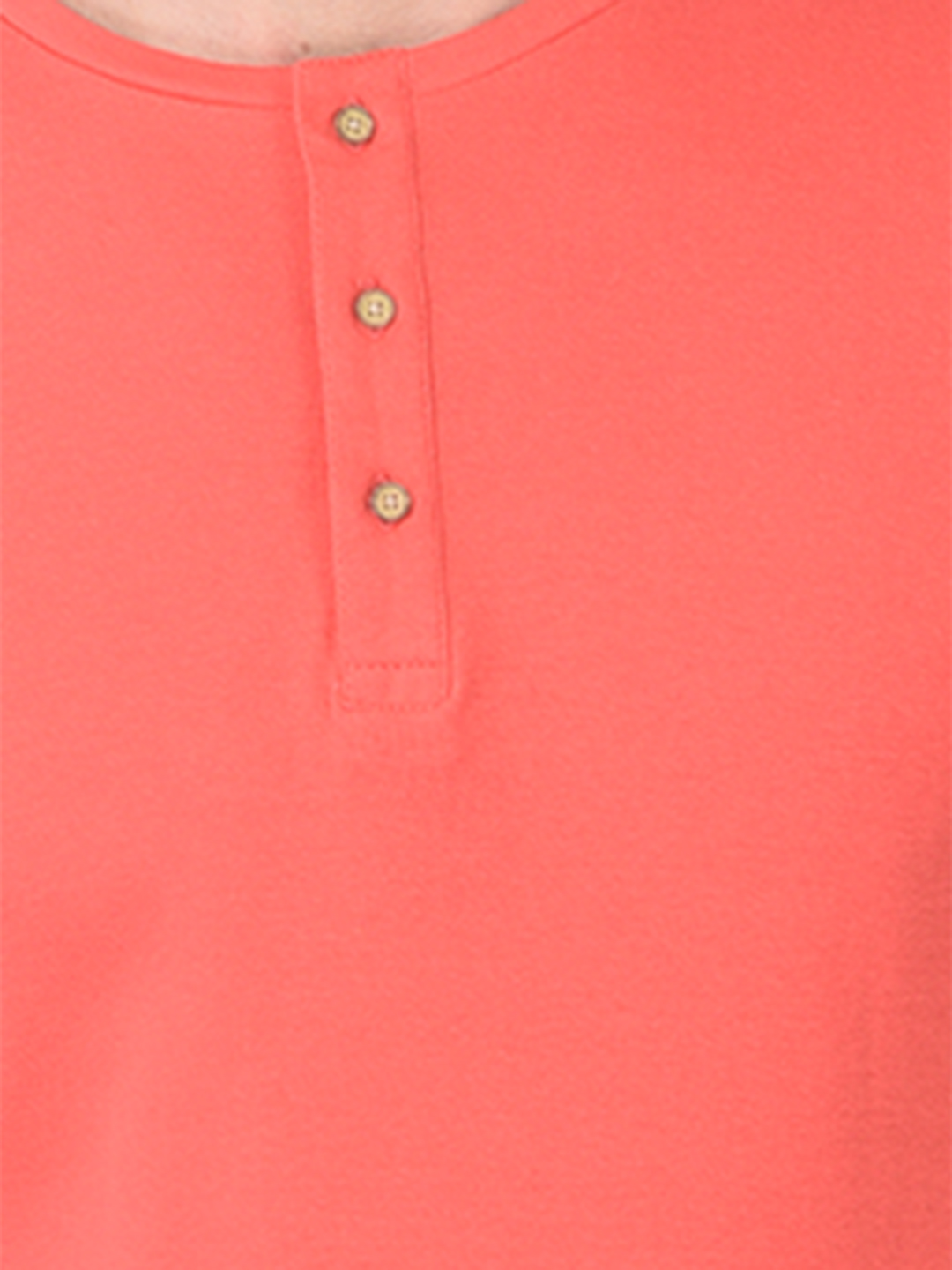 Numero Uno Men Solid Orange T-Shirt